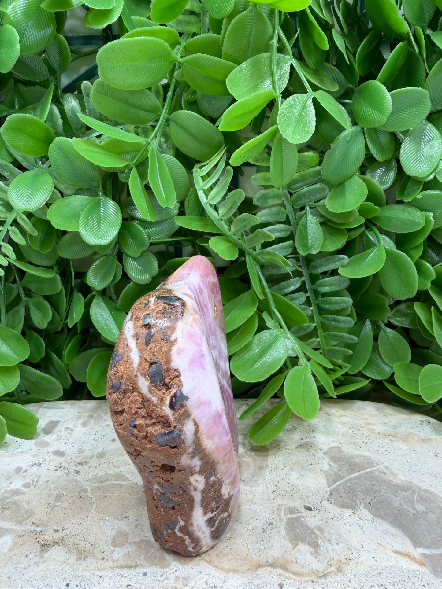 Pink Aragonite Freeform 302g