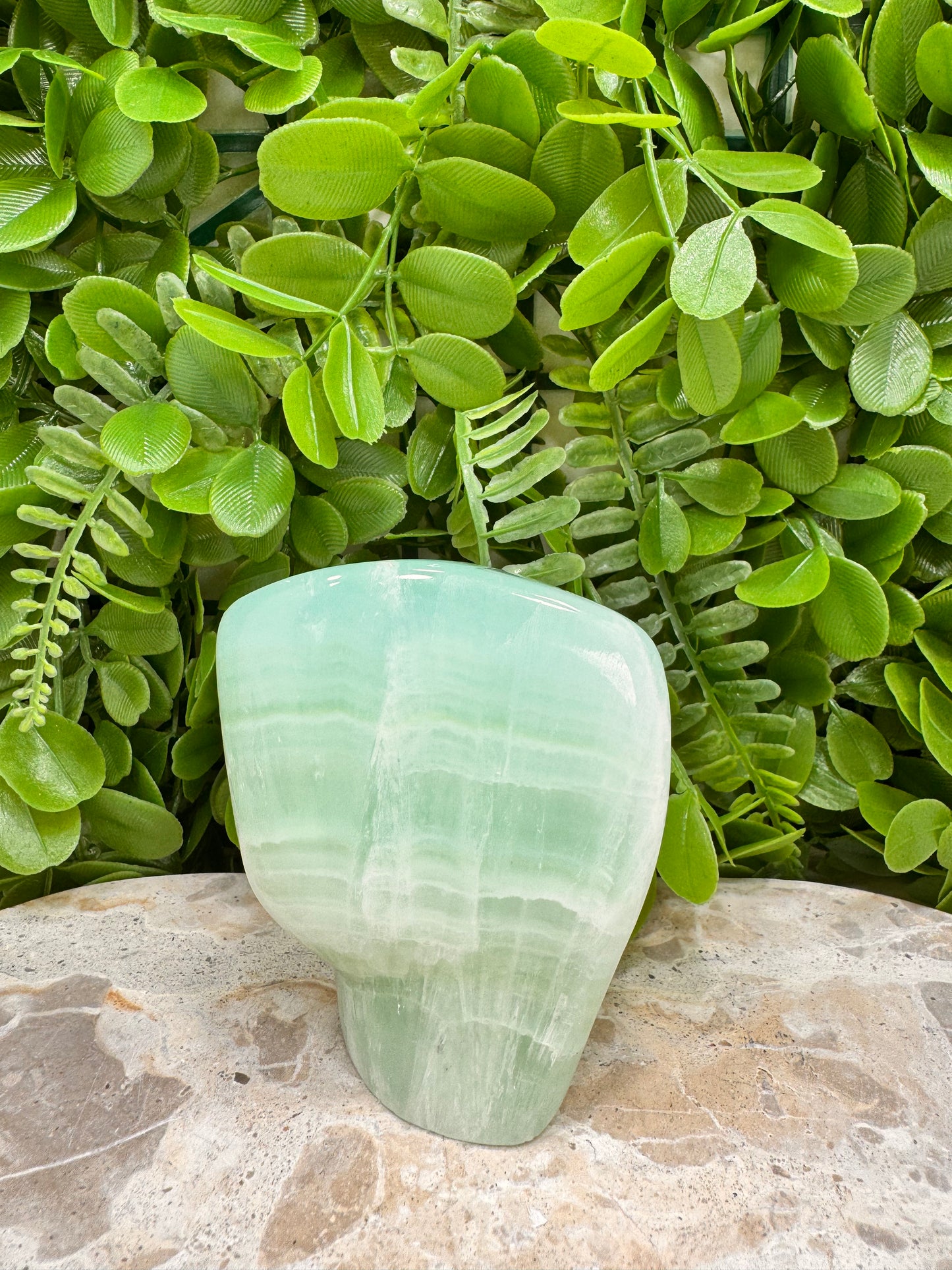 Pistachio Calcite Freeform 456g