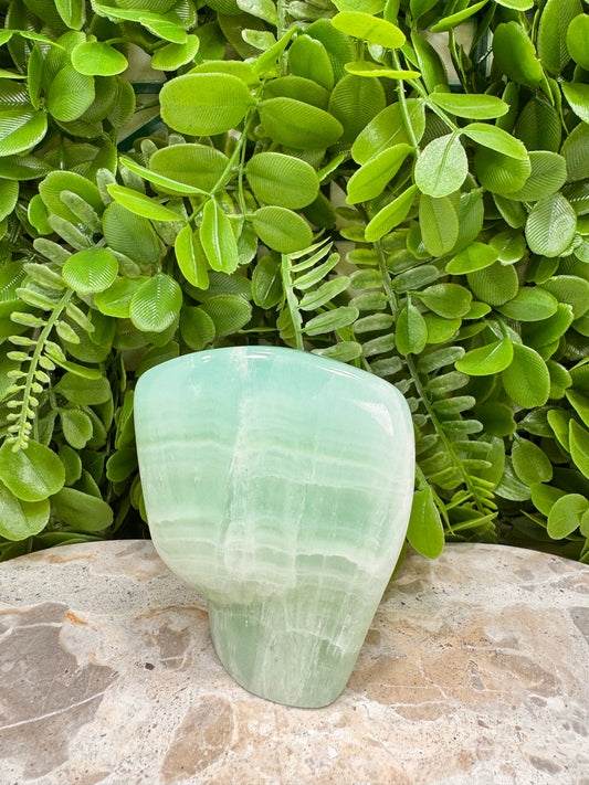Pistachio Calcite Freeform 456g