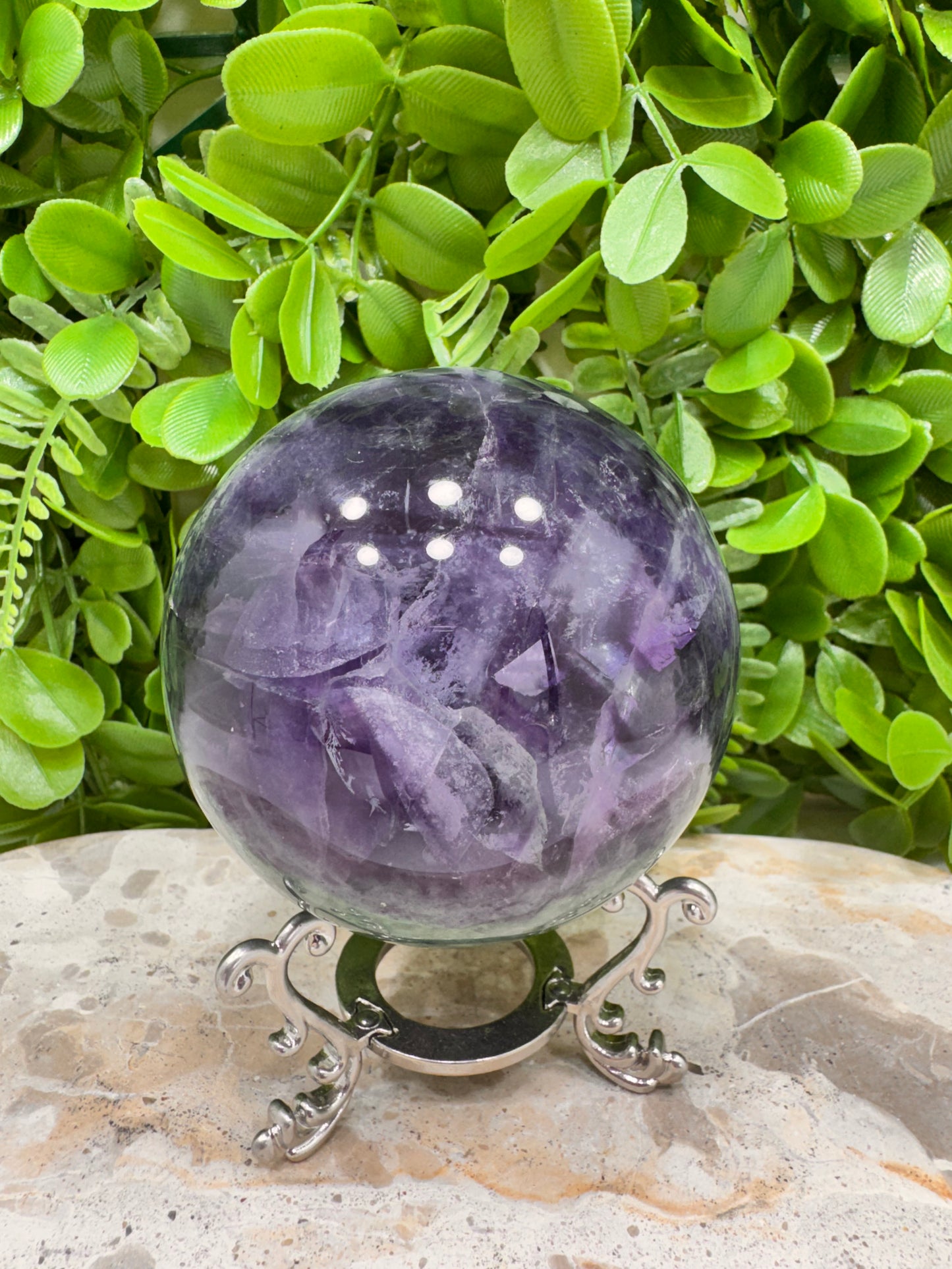Fluorite Sphere 850g