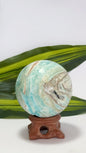 Blue Aragonite Sphere 418g