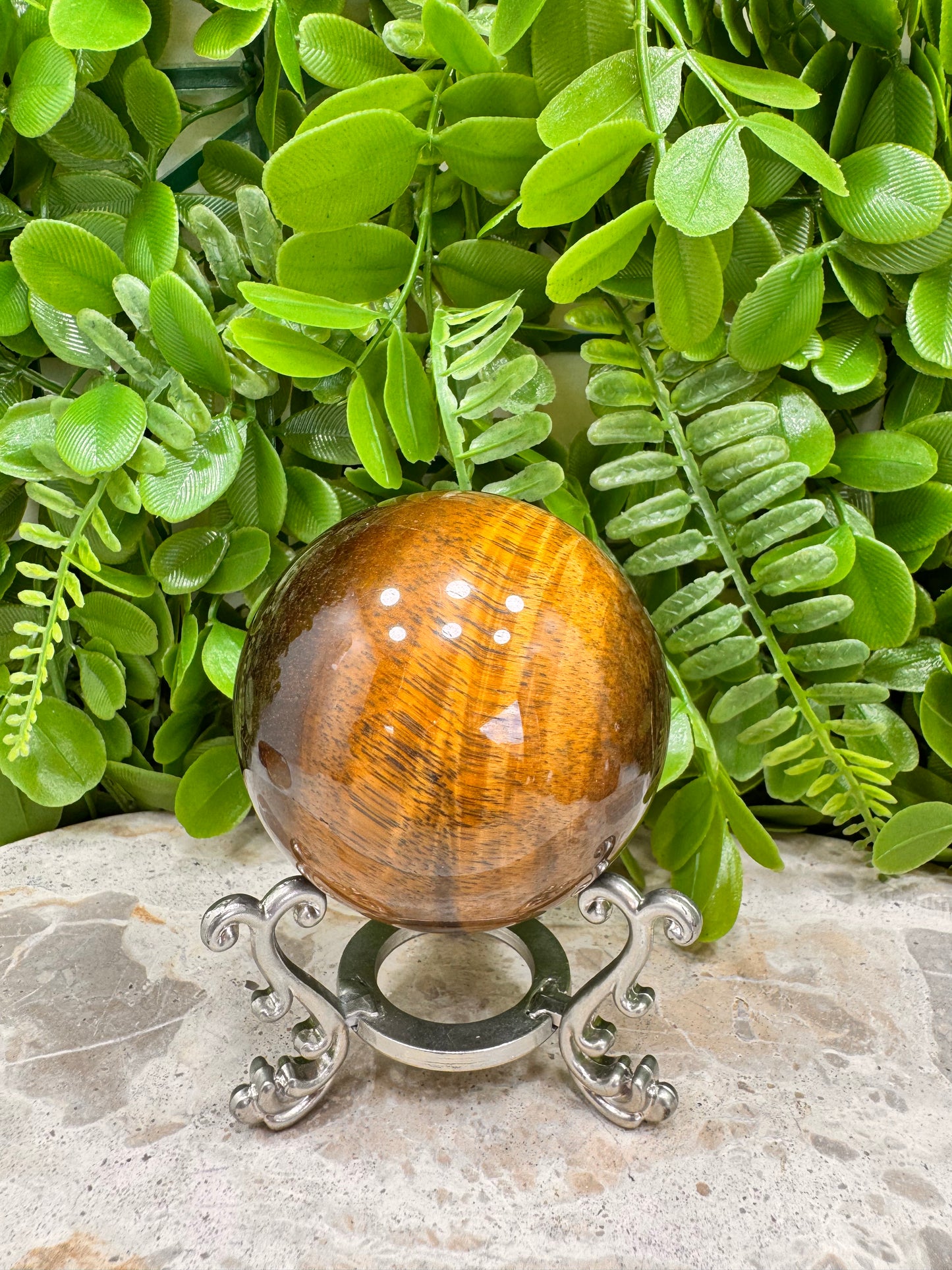 Tiger Eye Sphere 406g