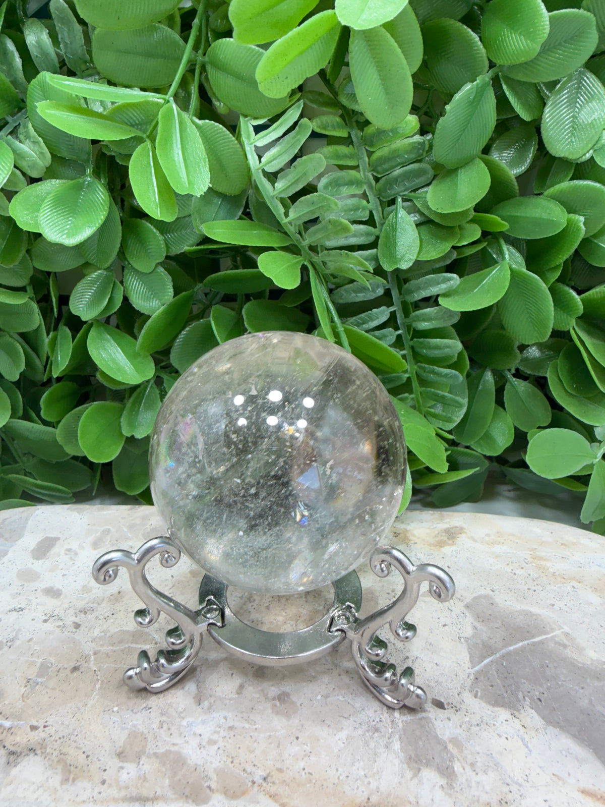 Smokey Quartz Sphere 226g | Grounding • Protection • Calm
