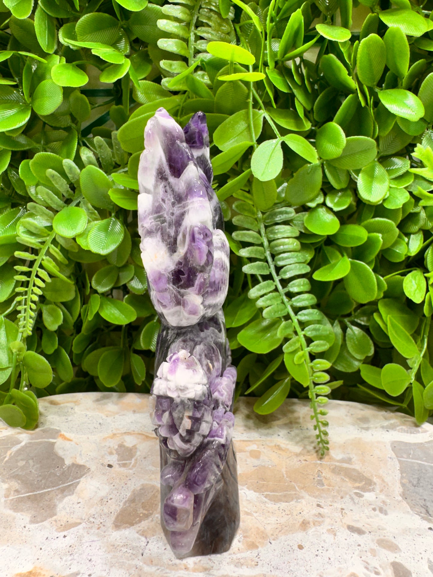 Chevron Amethyst Squirrel 608g