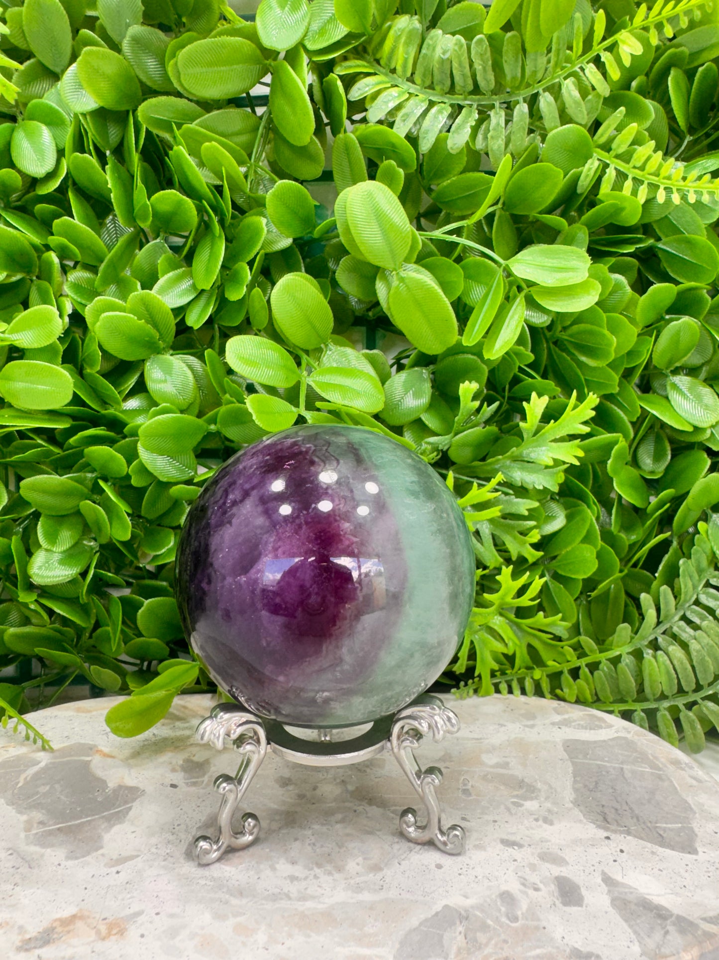 Fluorite Sphere 932g