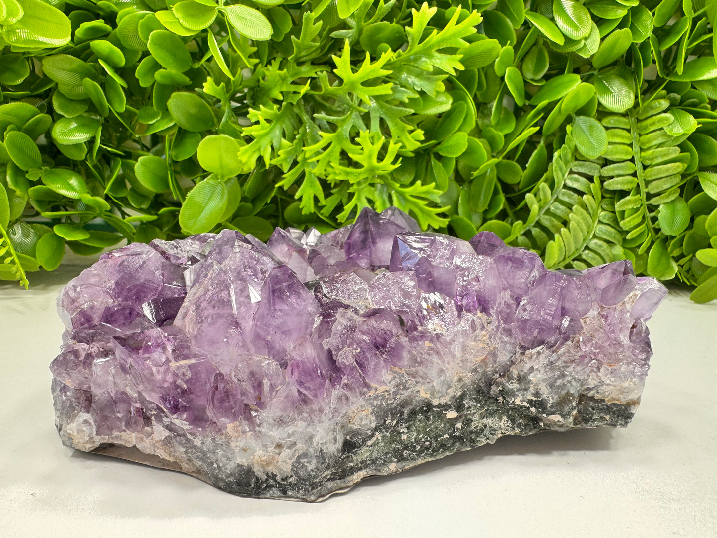 Amethyst Tealight  Holder 1510g
