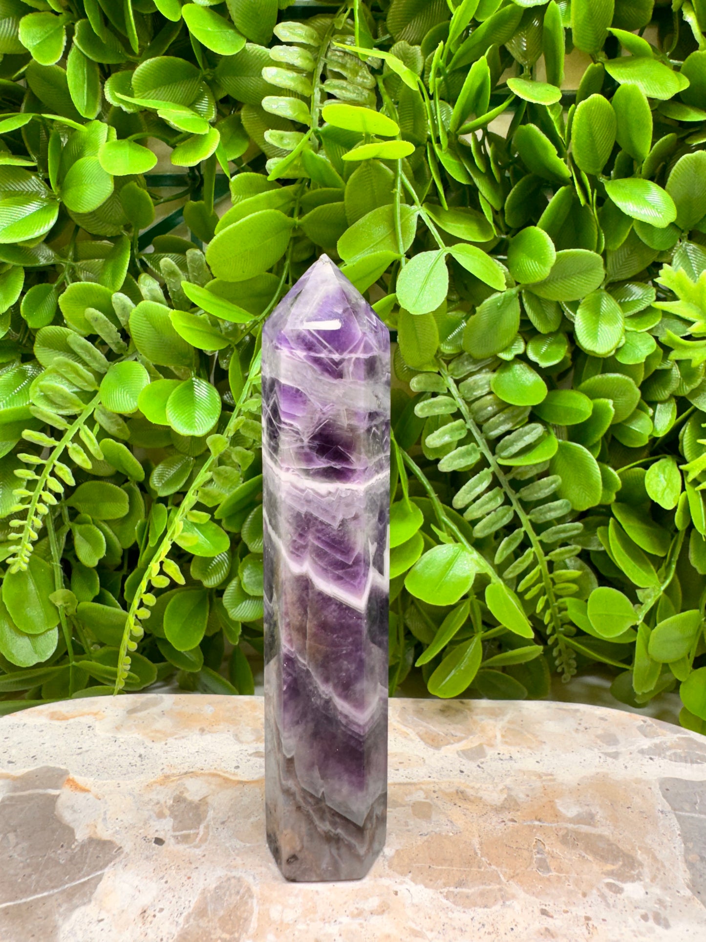Chevron Amethyst Tower 172g