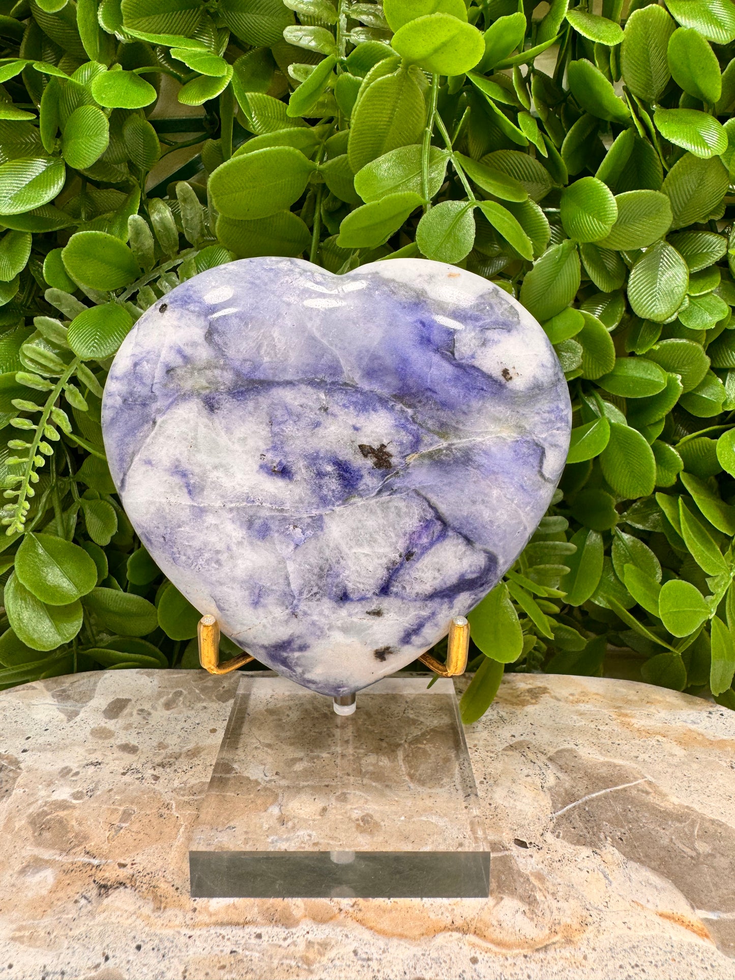 Afghanite Heart 462g