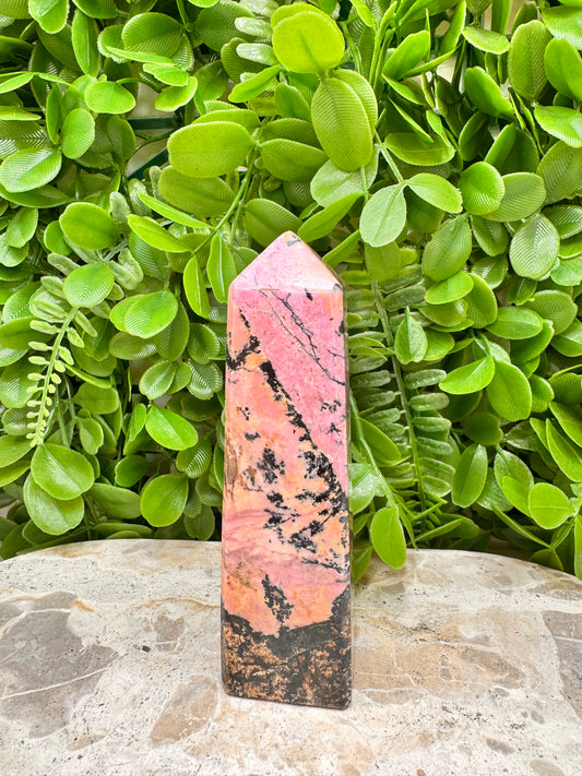 Rhodonite Tower 440g