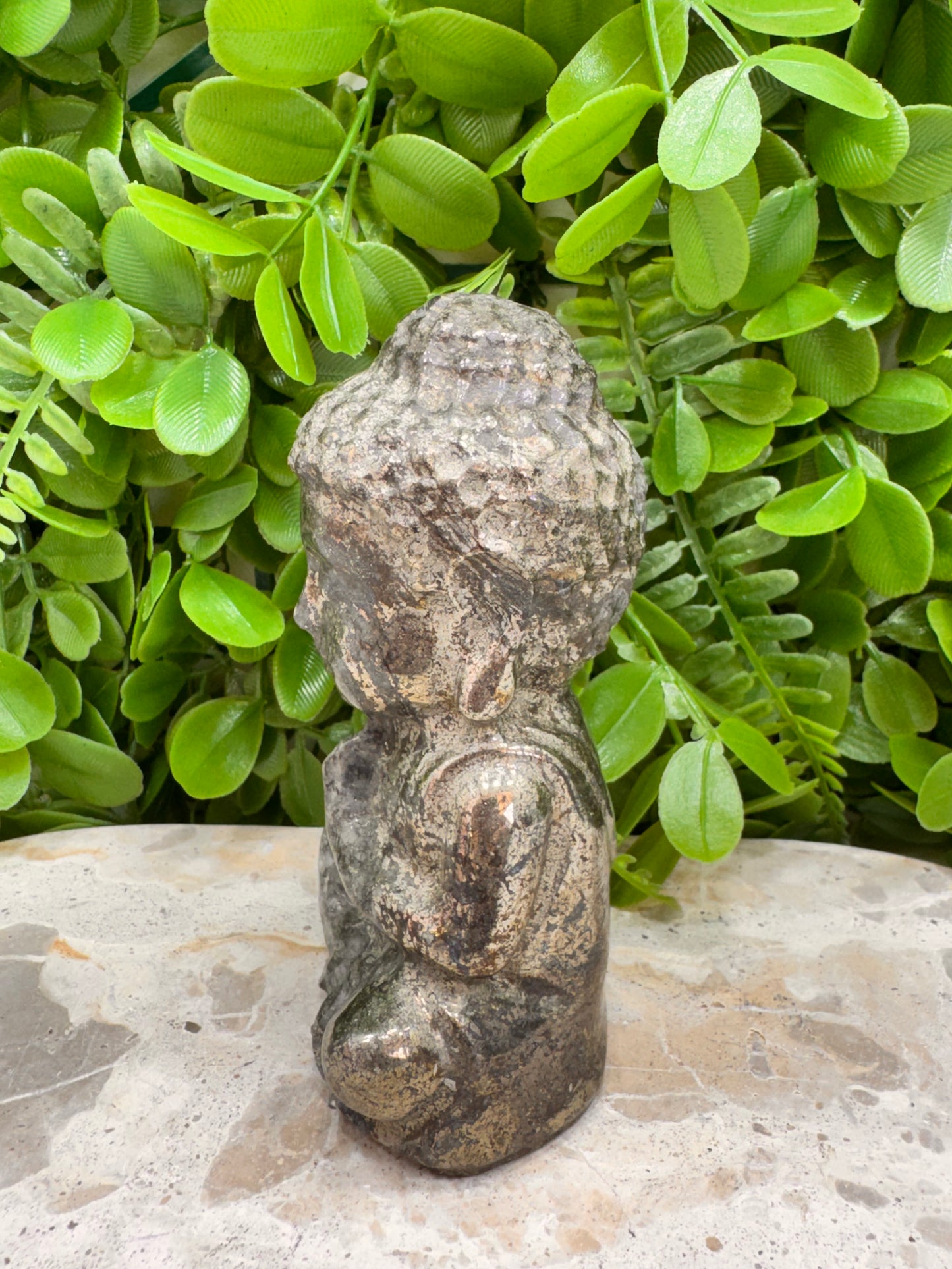 Pyrite Buddha 652g
