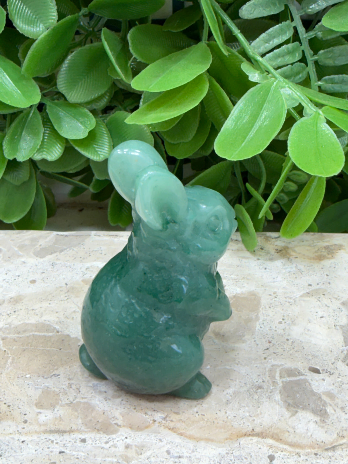 Green Aventurine Rabbit 70g | Luck • Abundance • Opportunity