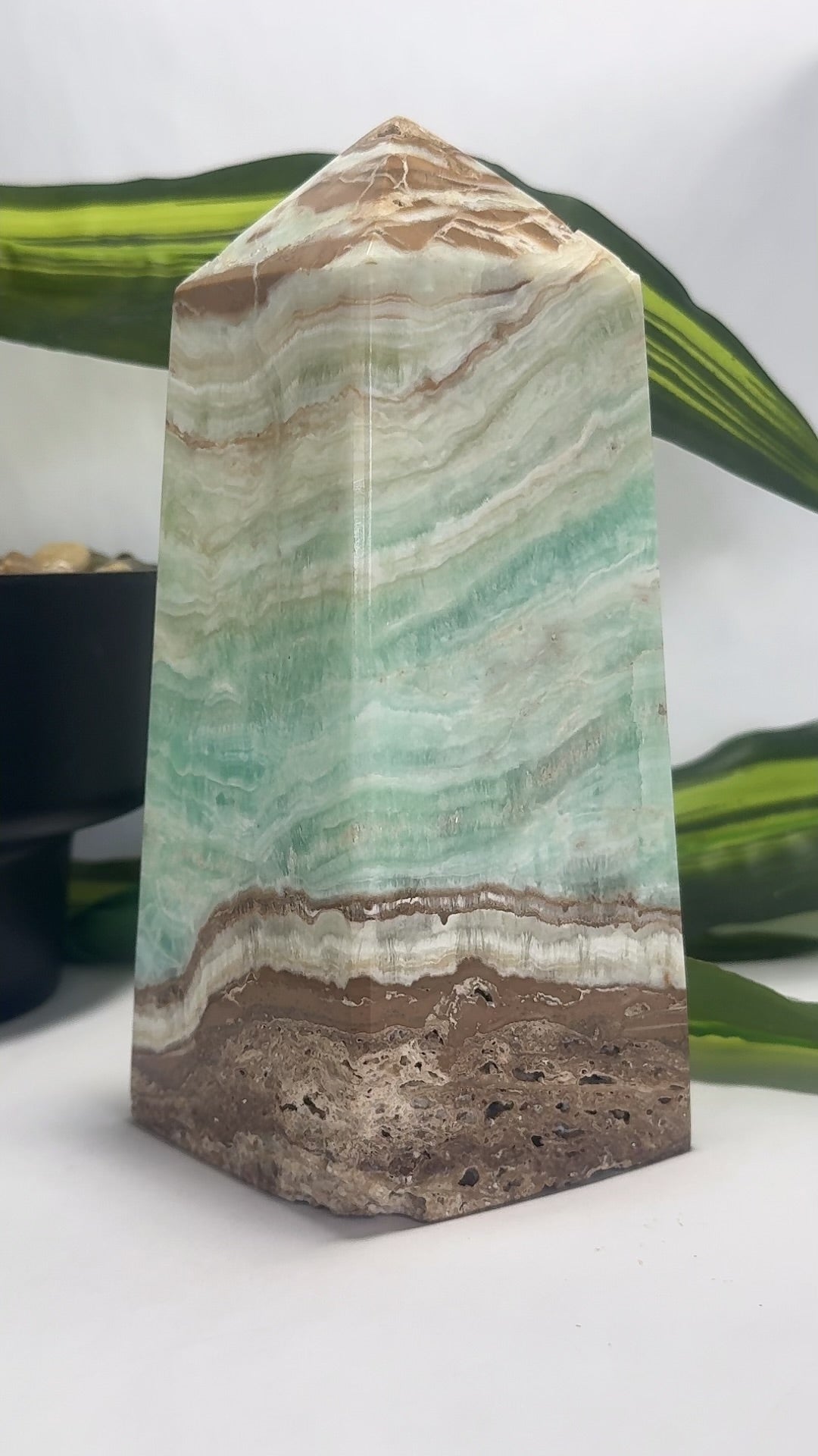Aqua Caribbean Calcite Tower 1.6kg
