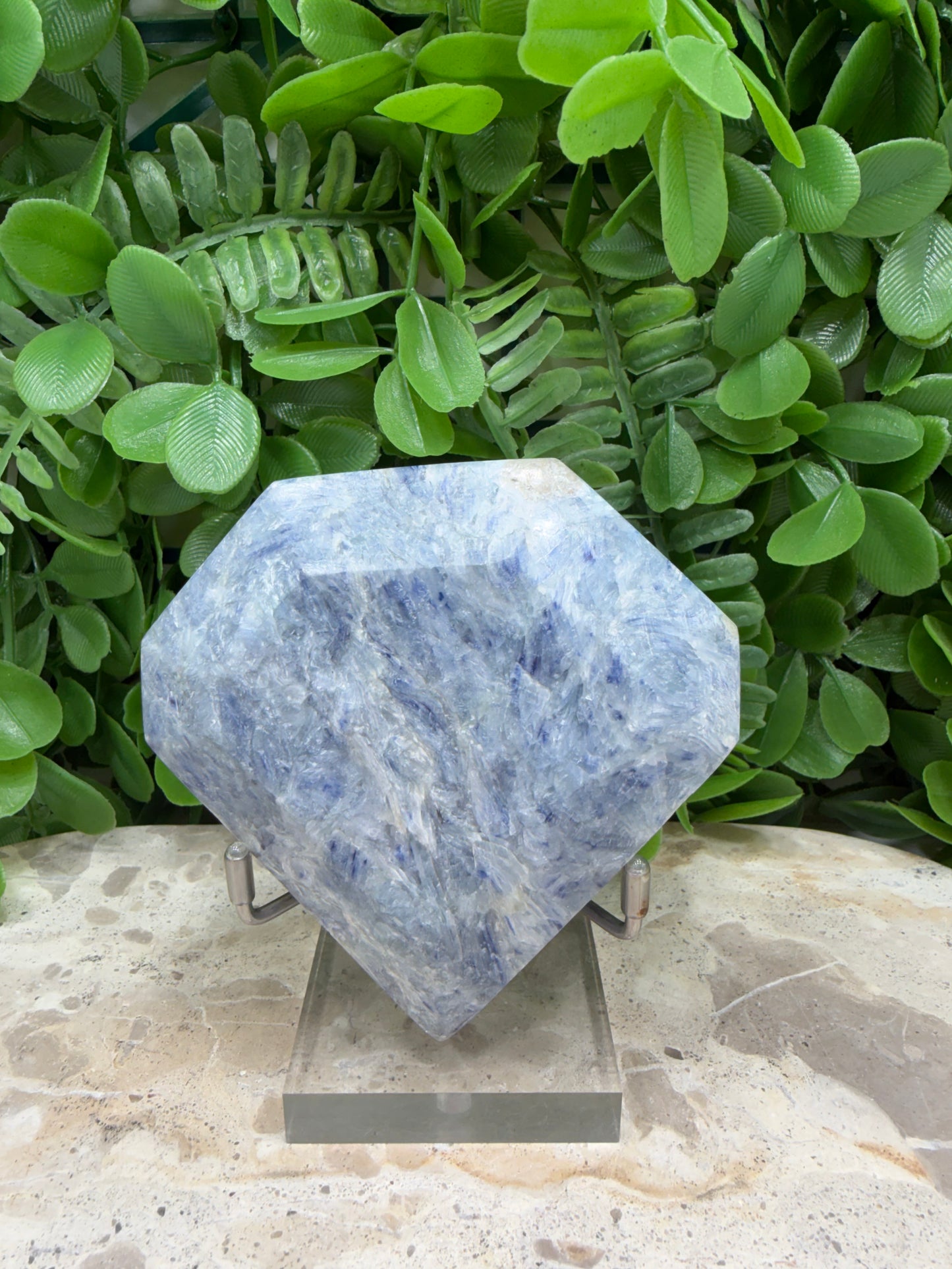 Kyanite Faceted Heart 392g