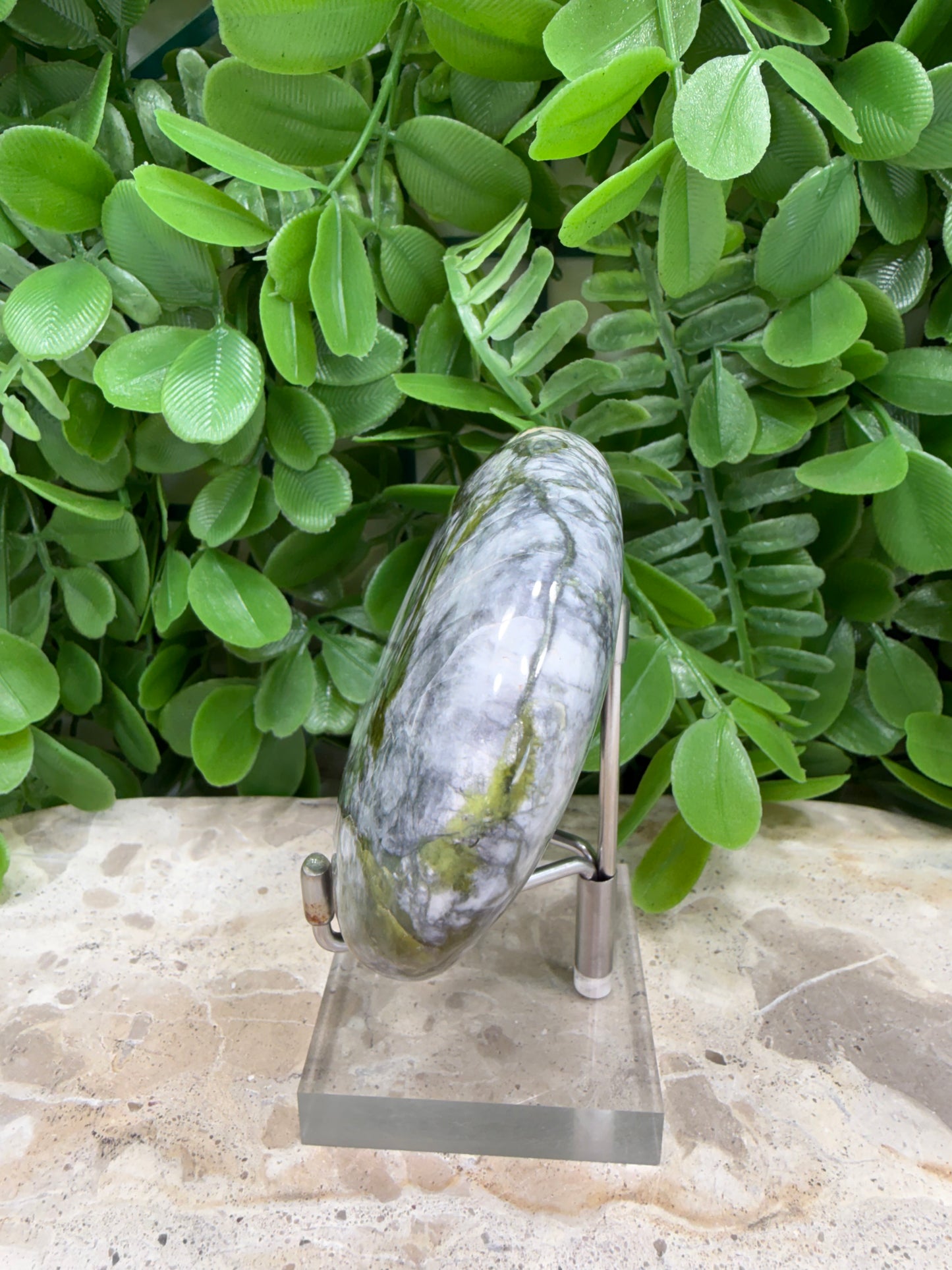 Flower Jade Palm Stone 280g