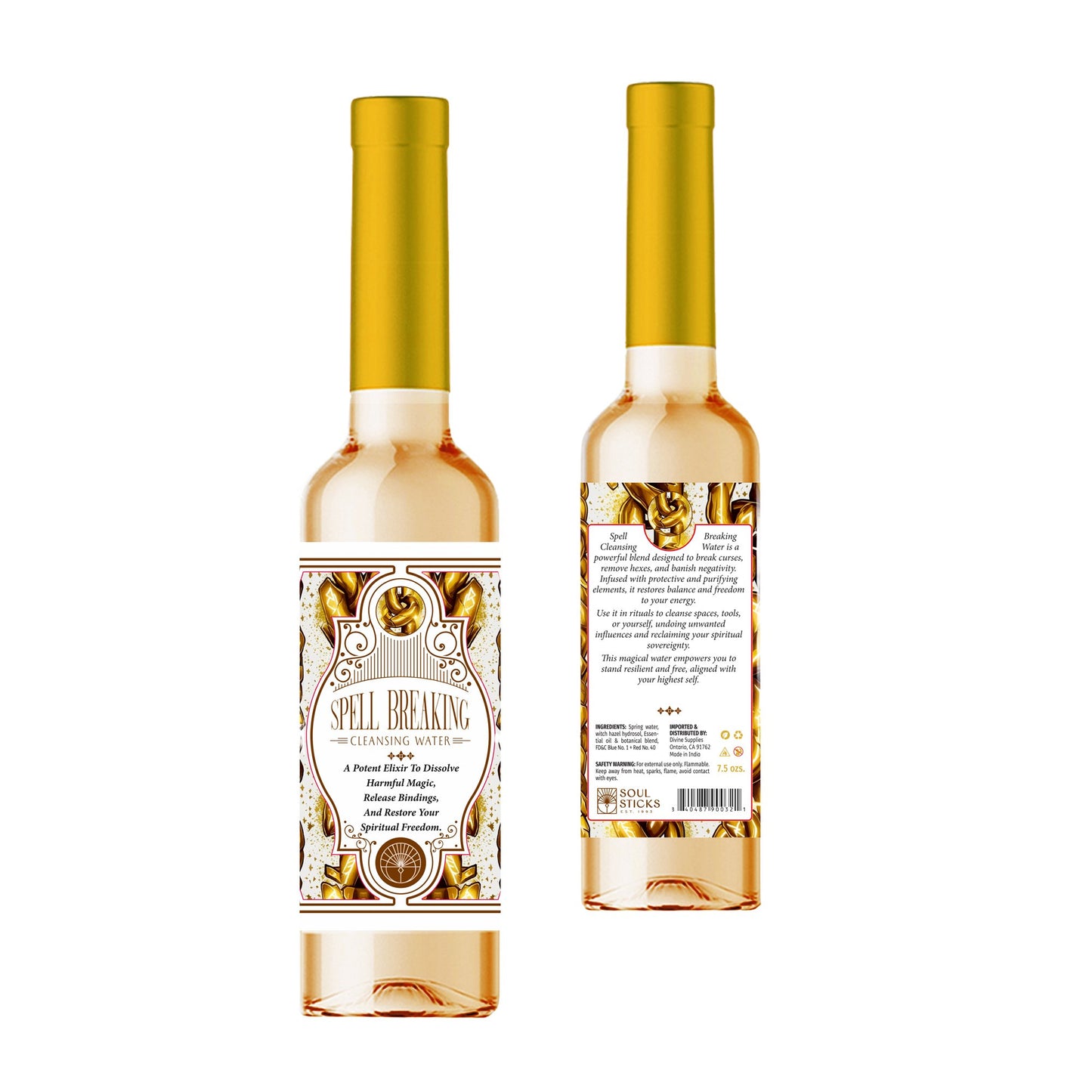 Spiritual Shield Cleansing Water 200ml Soul Sticks