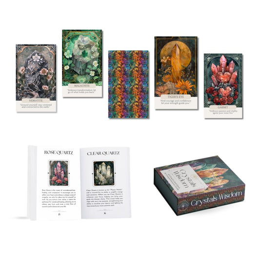 Crystals Wisdom Oracle Cards