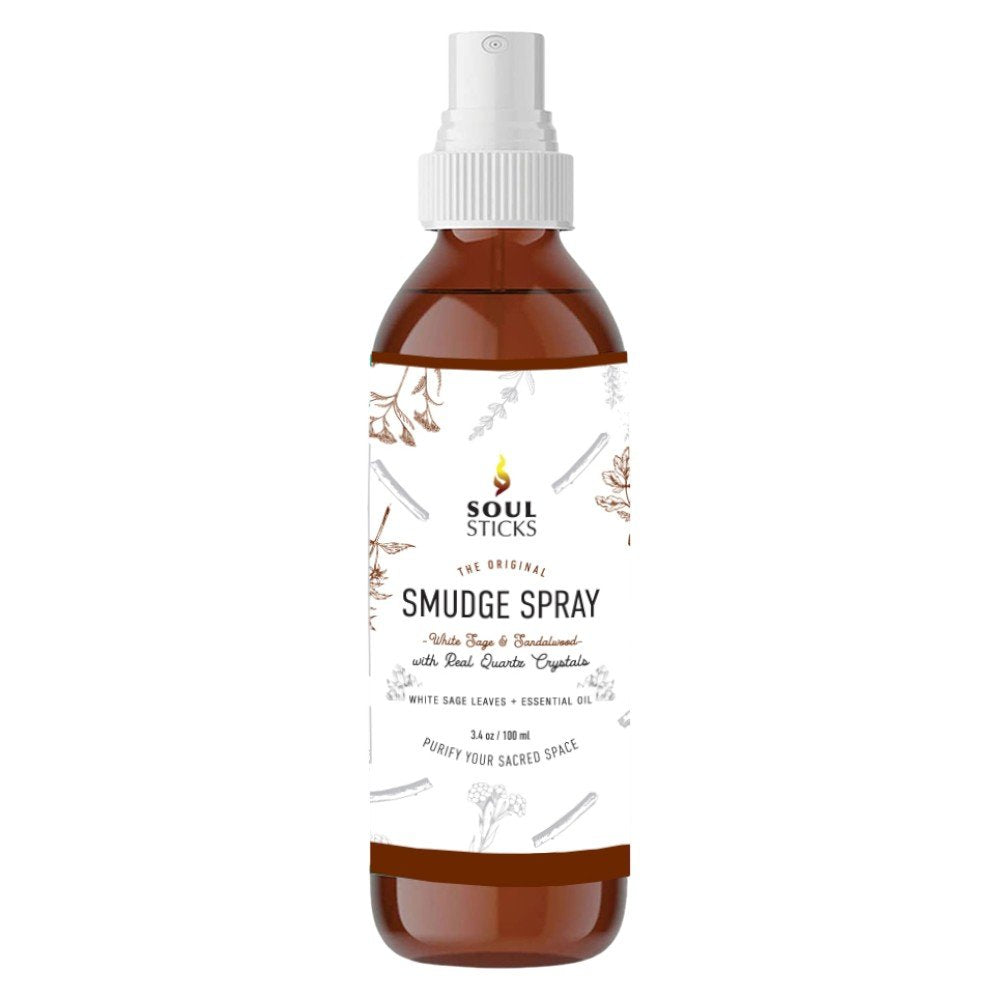 White Sage & Sandalwood Smudge Spray Soul Sticks 100ml