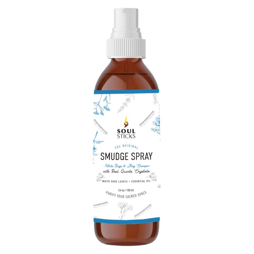 White Sage & Nag Champa Smudge Spray Soul Sticks 100ml