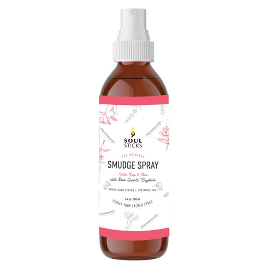 White Sage & Rose Smudge Spray 100ml Soul Sticks