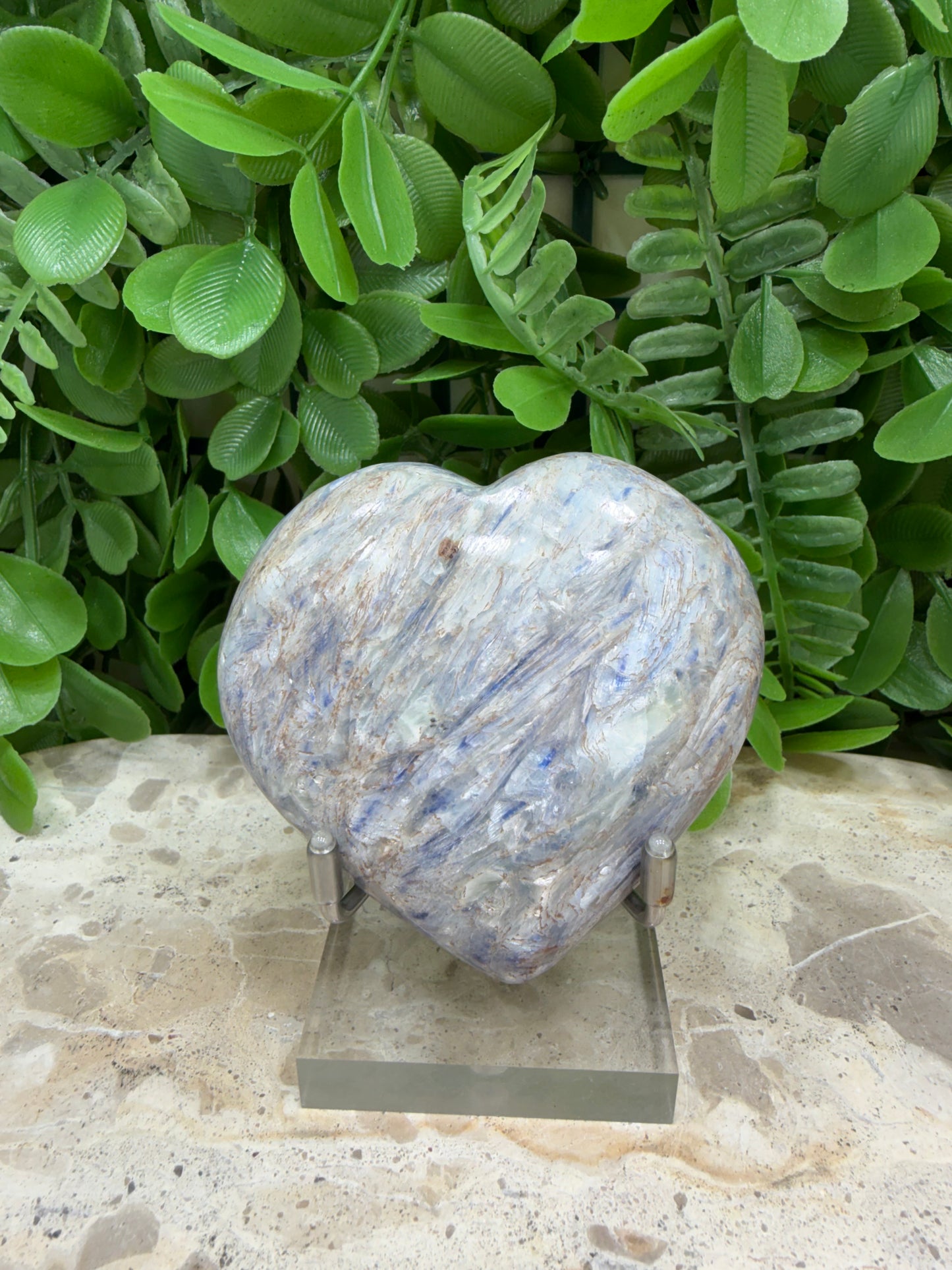 Kyanite Faceted Heart 202g
