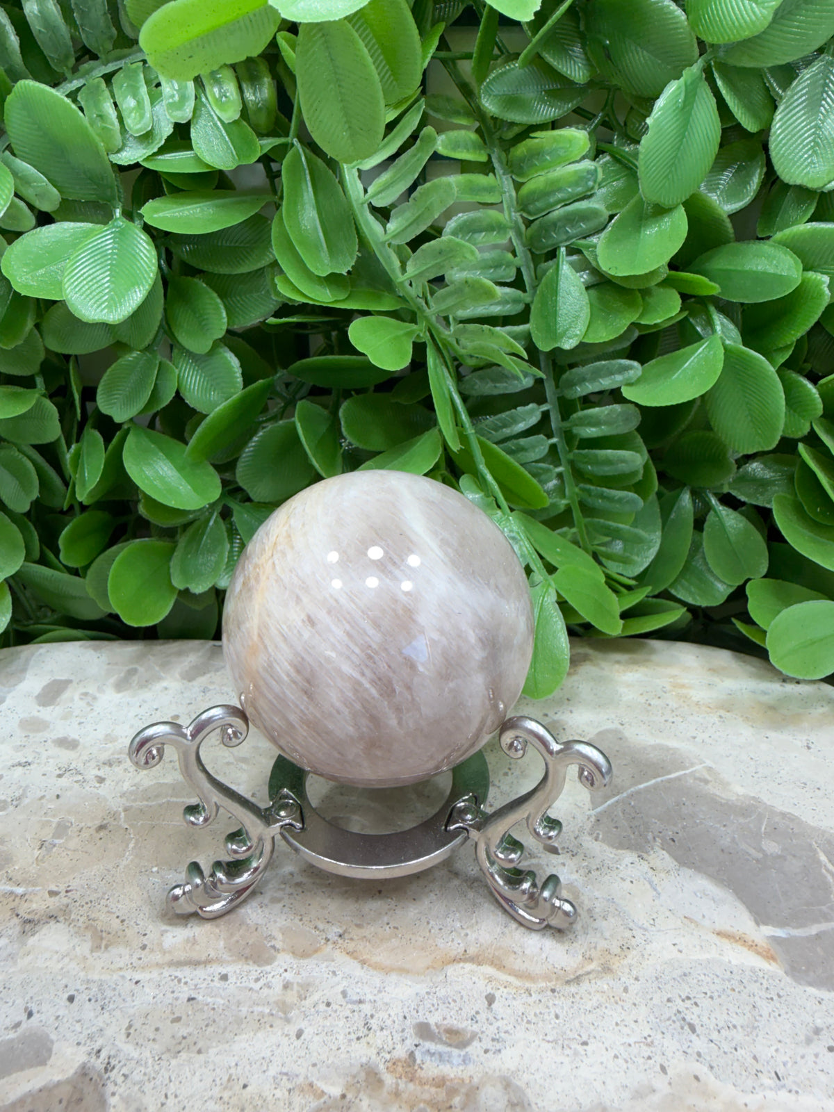 Moonstone Sphere 168g