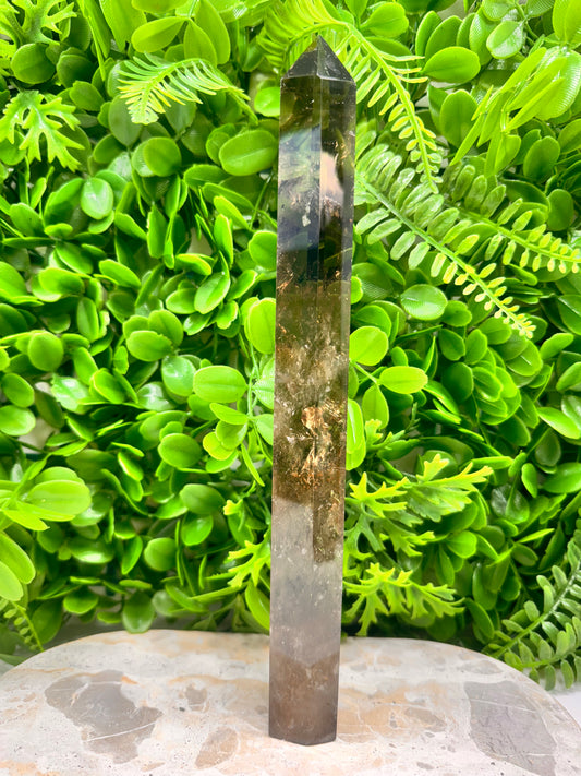 Smokey Quartz Tower 502g