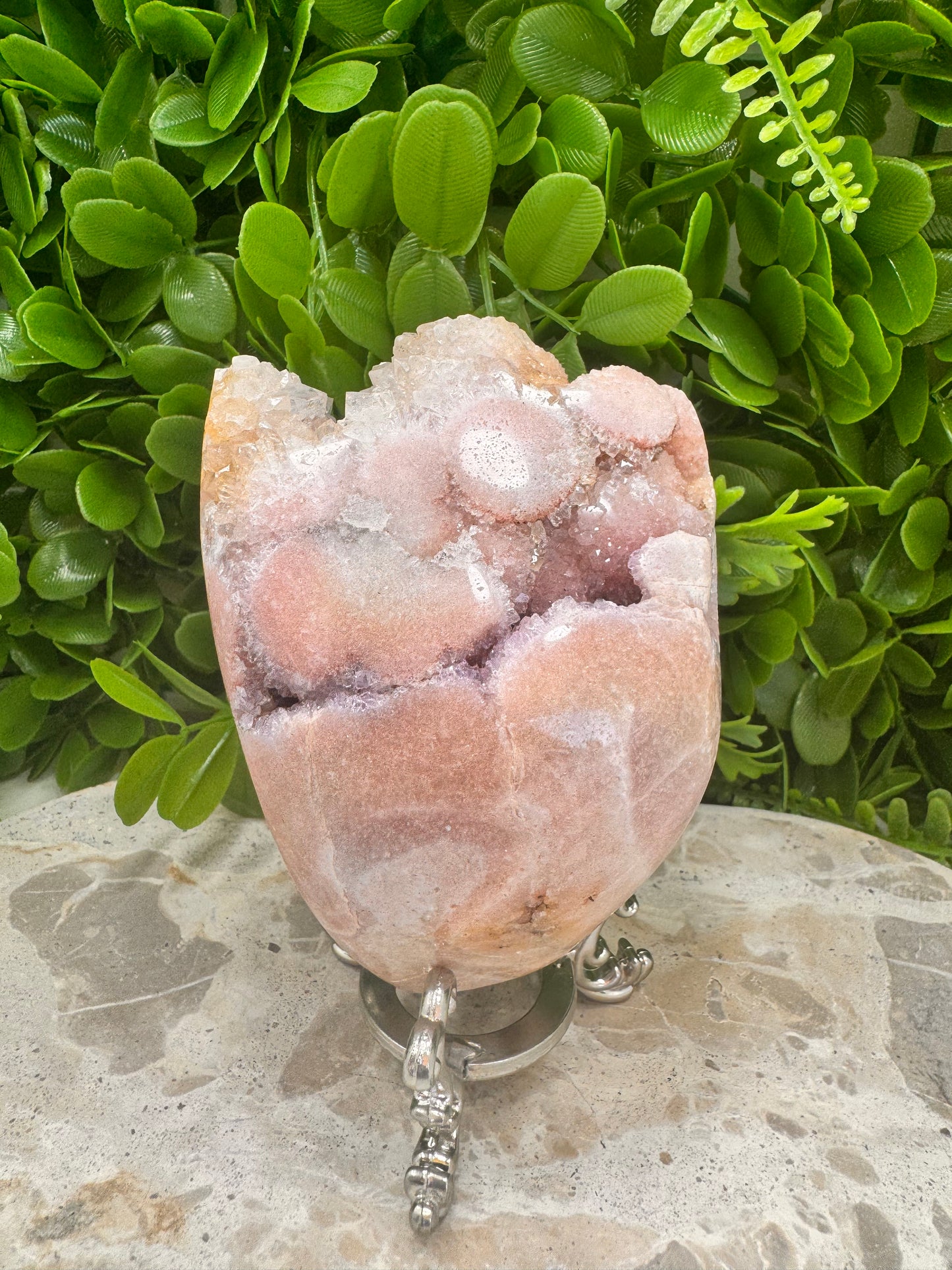 Pink Amethyst Freeform 676g