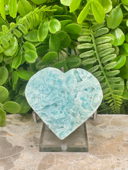 Hemimorphite Heart 222g