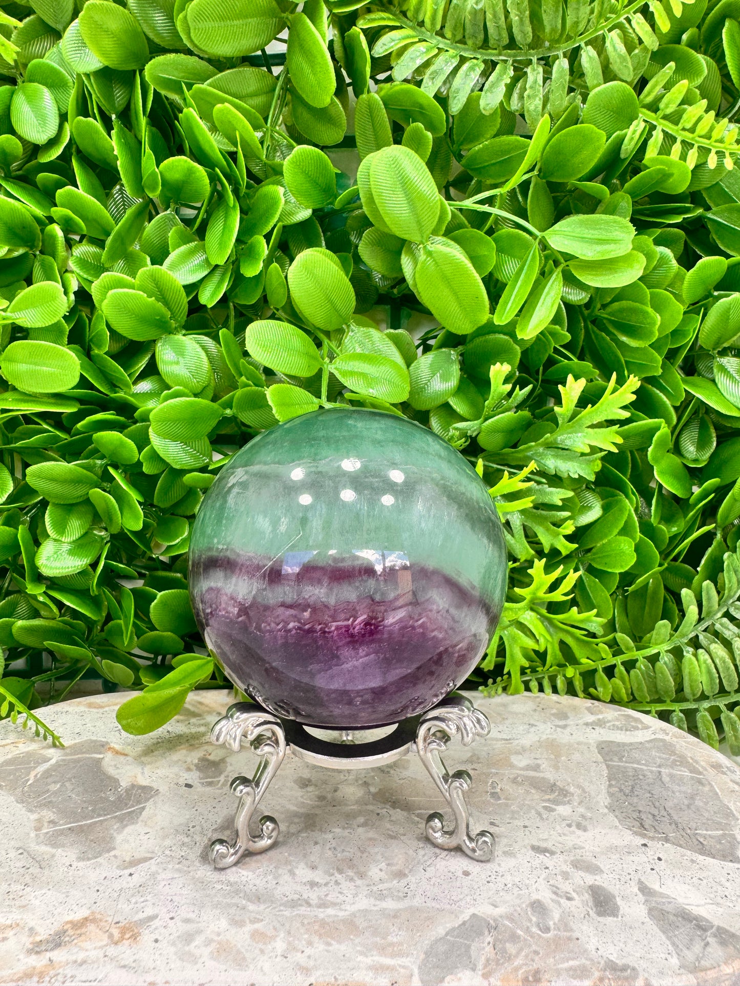 Fluorite Sphere 932g