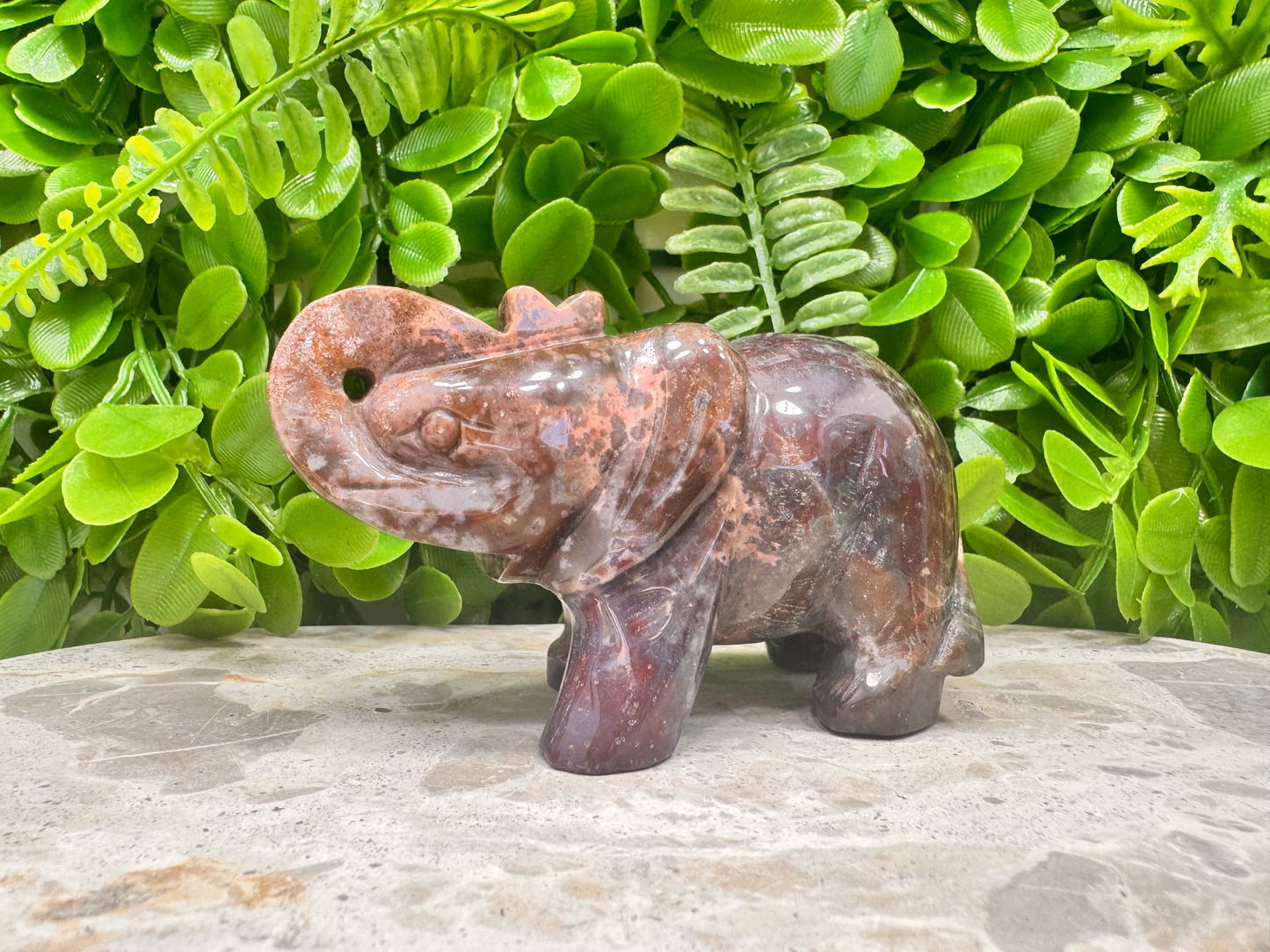 Ocean Jasper Elephant 356g