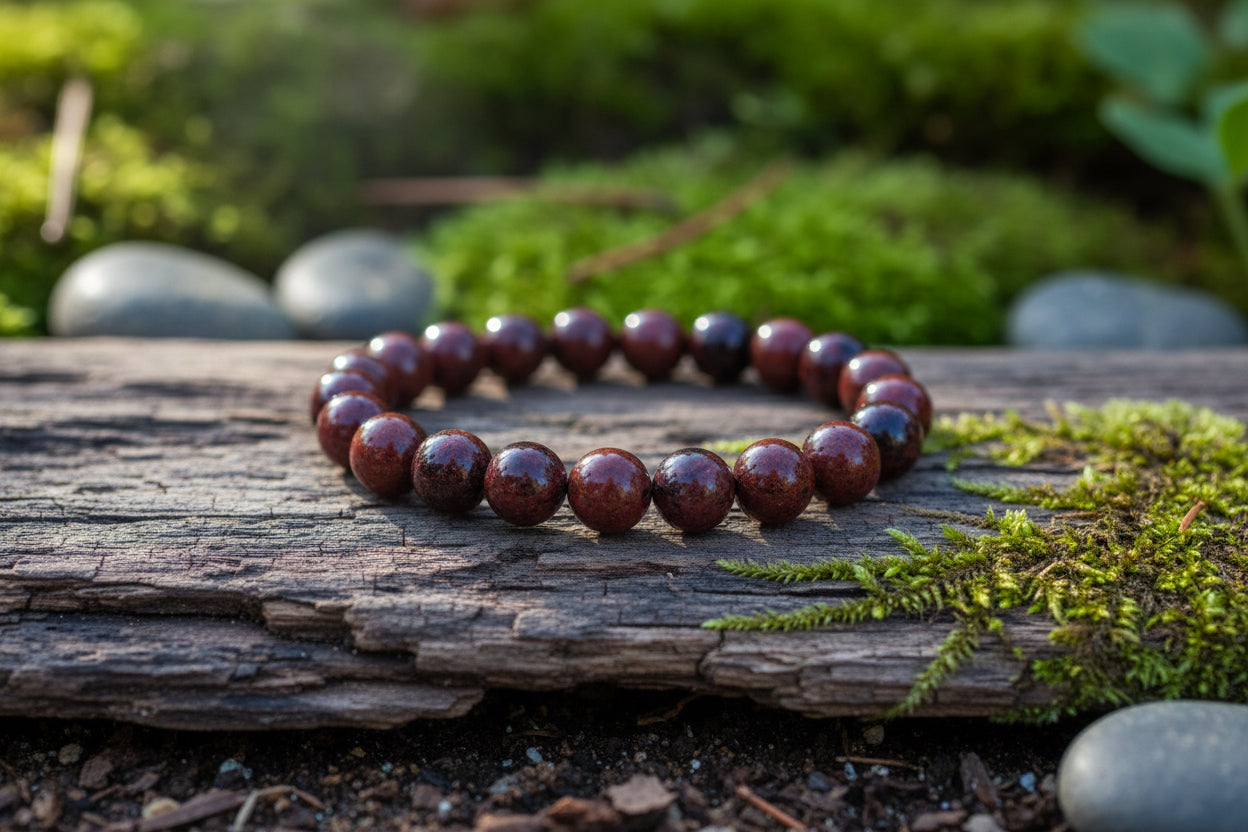 Mahogany Obsidian Bracelet 8mm