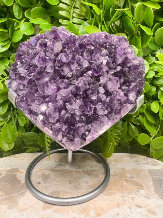 Amethyst Heart 1164g