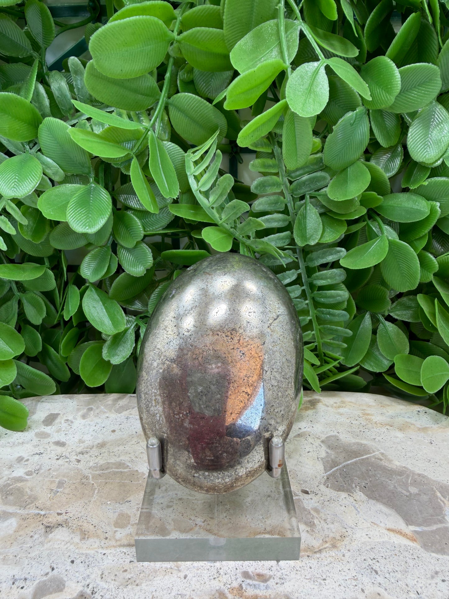 Pyrite Palm Stone 182g