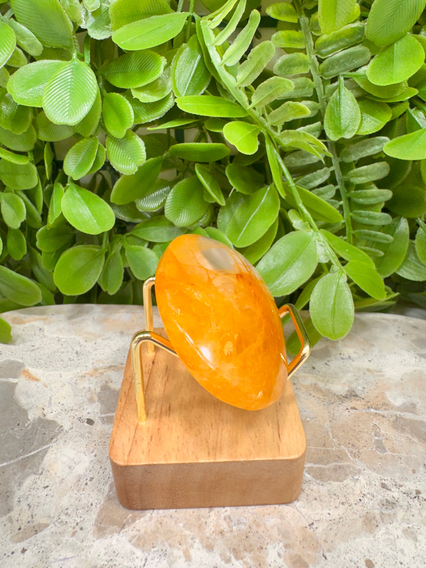 Golden Healer Palm Stone 70g