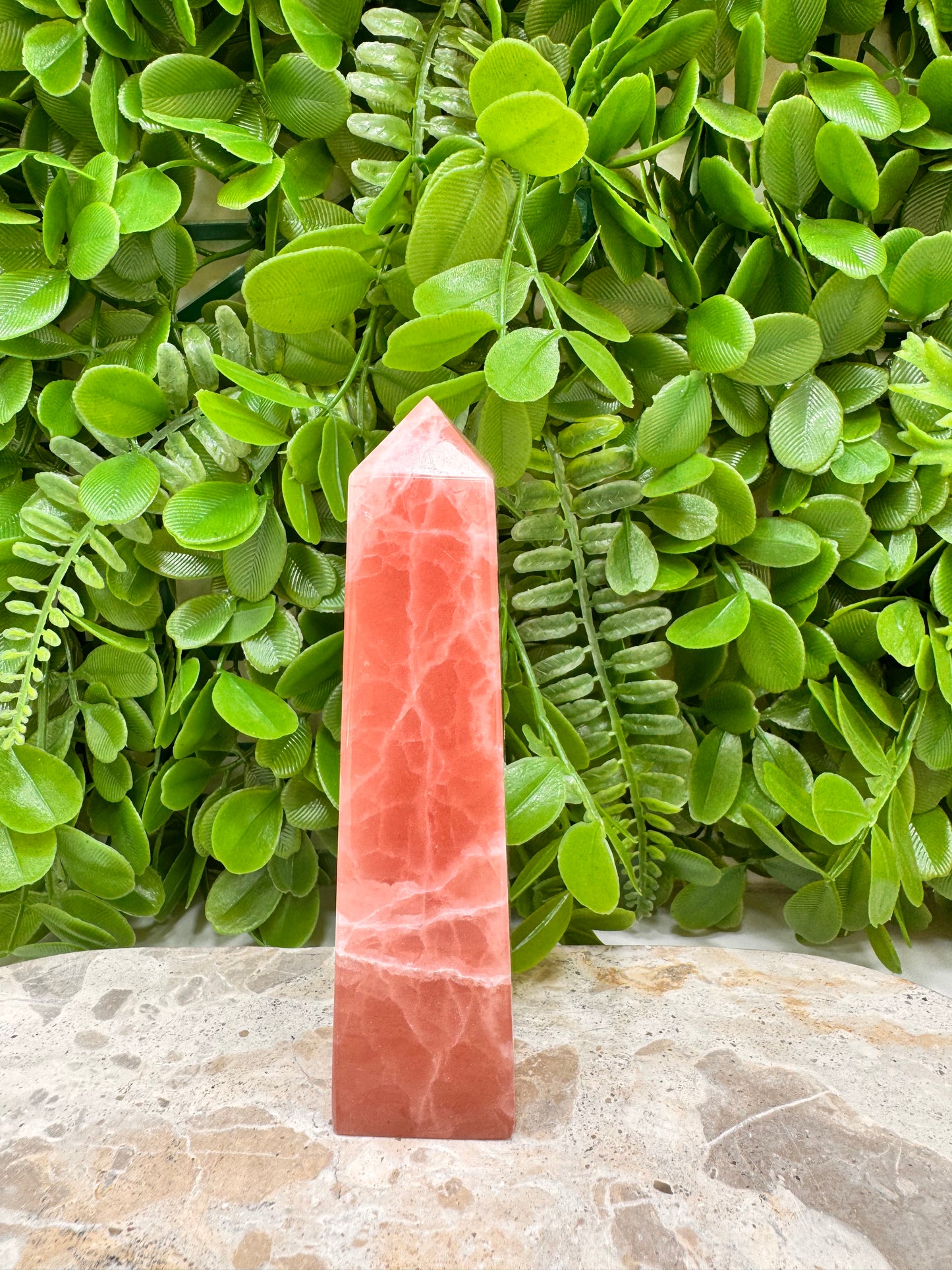 Rose Calcite Tower 280g