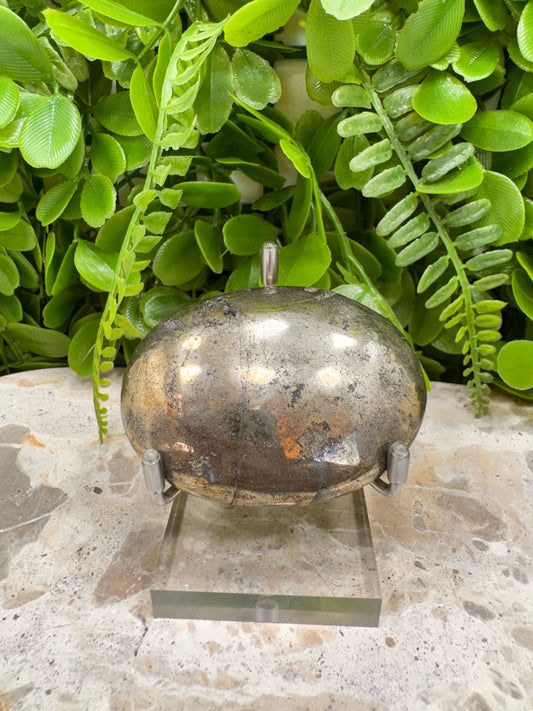 Pyrite Palm Stone 164g