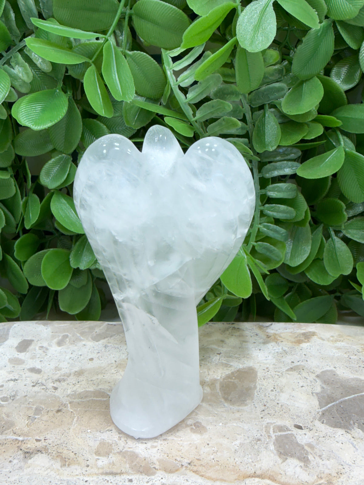 Clear Quartz Angel 120g | Clarity • Amplification • Healing