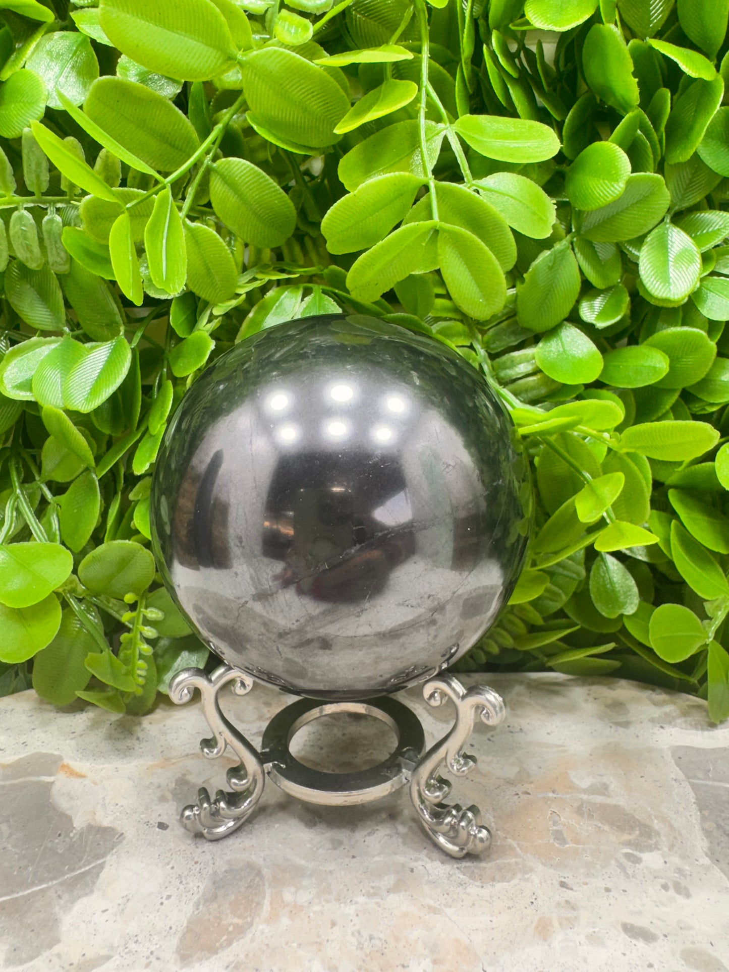 Shungite Tree of Life Sphere 652g