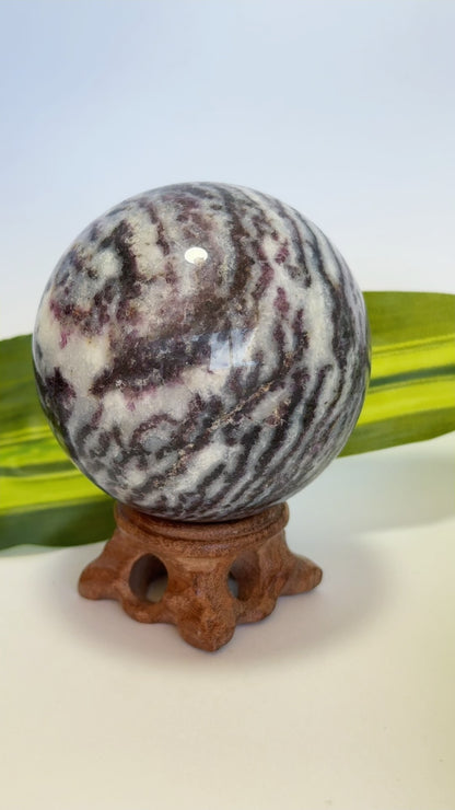 Zebra Jasper Sphere 514g