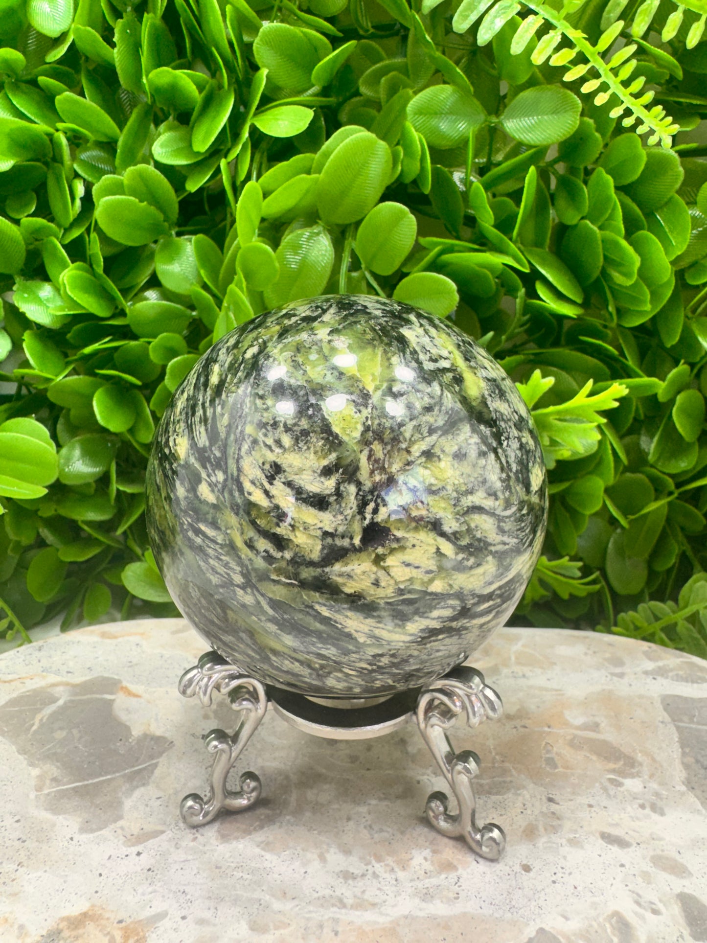 Nephrite Jade Sphere 896g