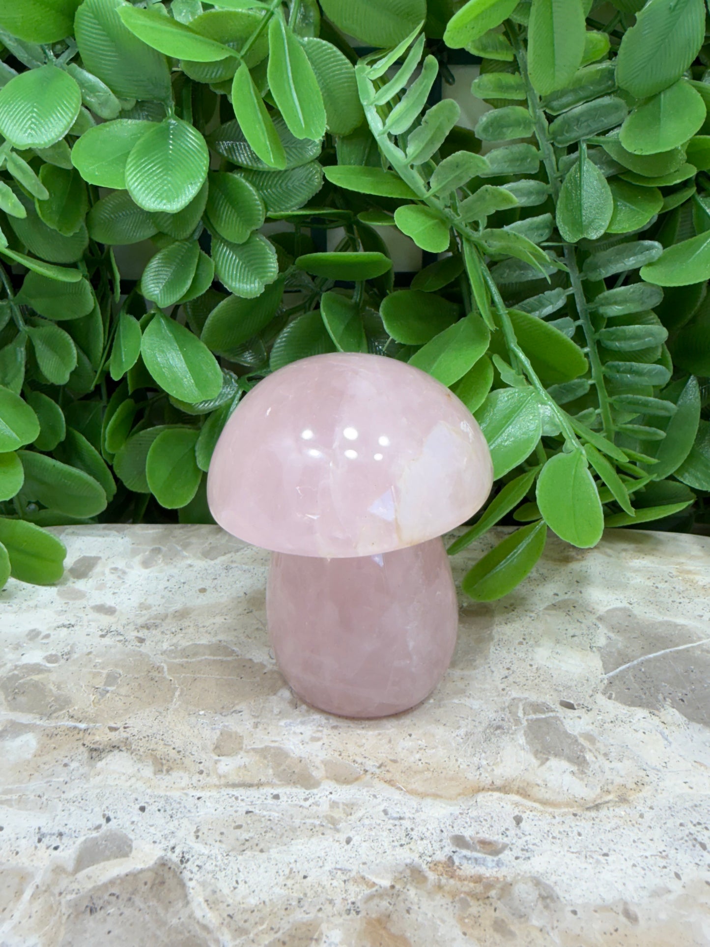 Rose Quartz Mushroom 204g