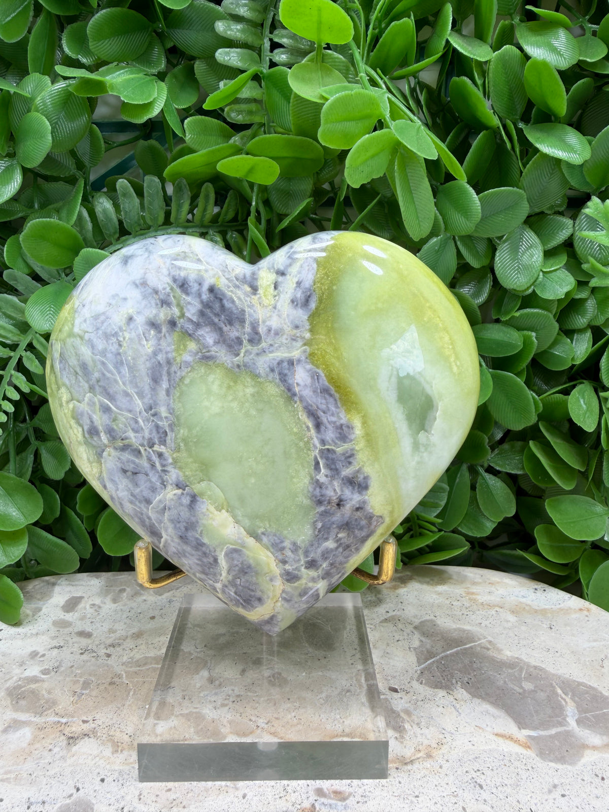 Flower Jade Heart 240g