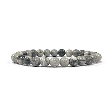 Map Jasper Bracelet 8mm