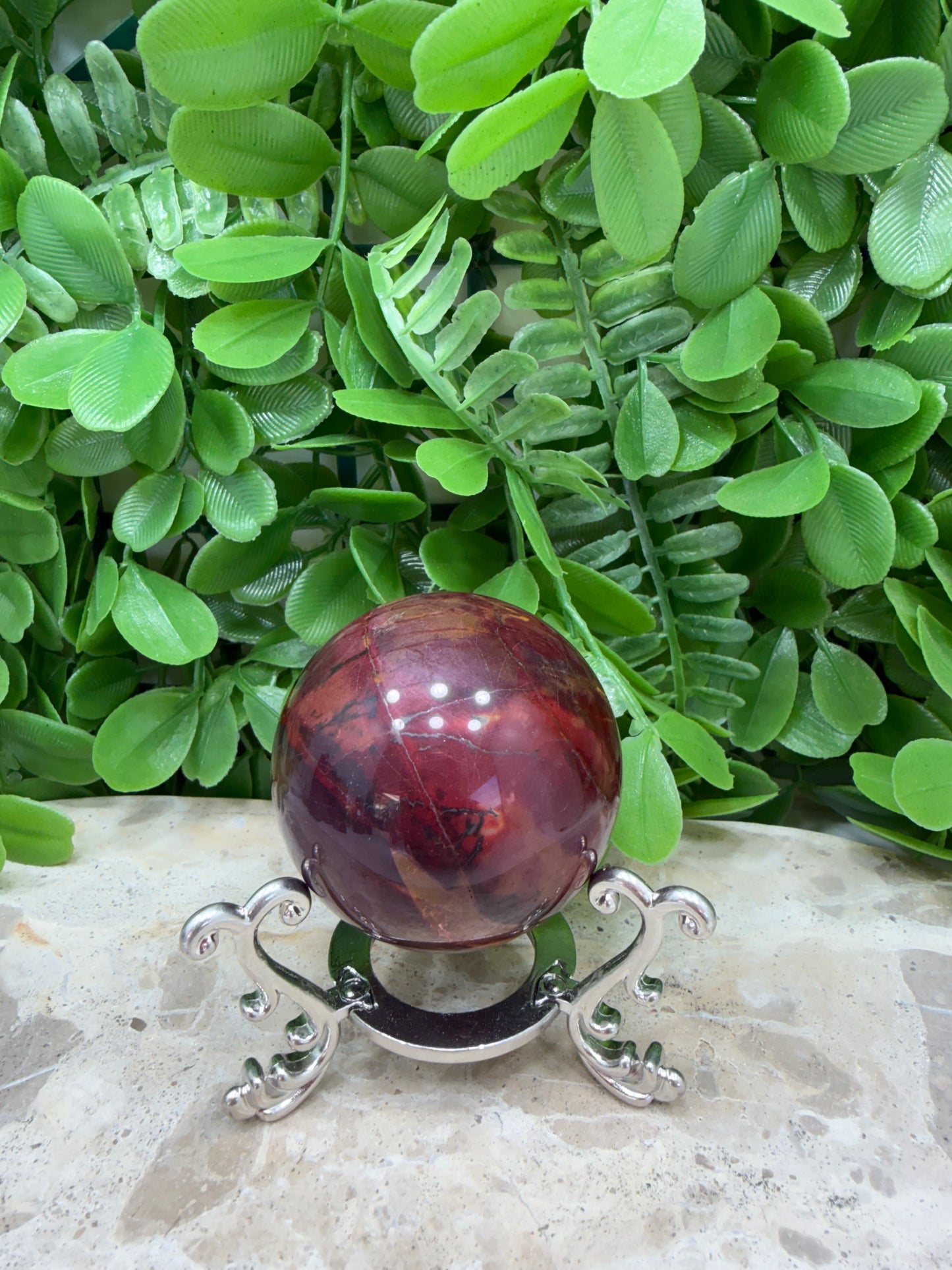 Mookaite Jasper Sphere 174g