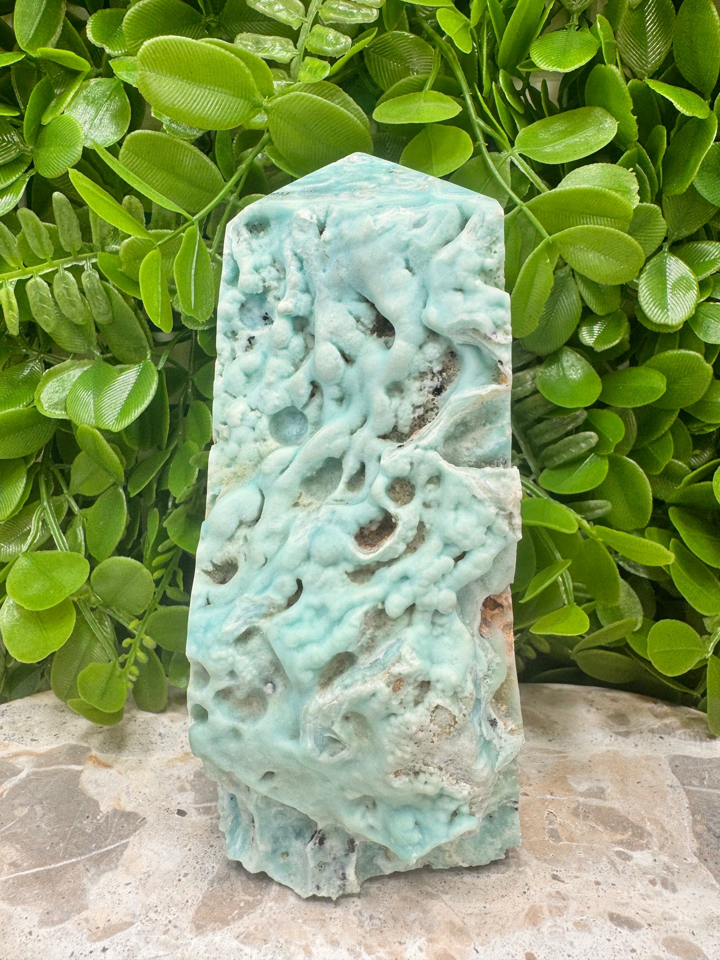 Hemimorphite Tower /Freeform 1508g