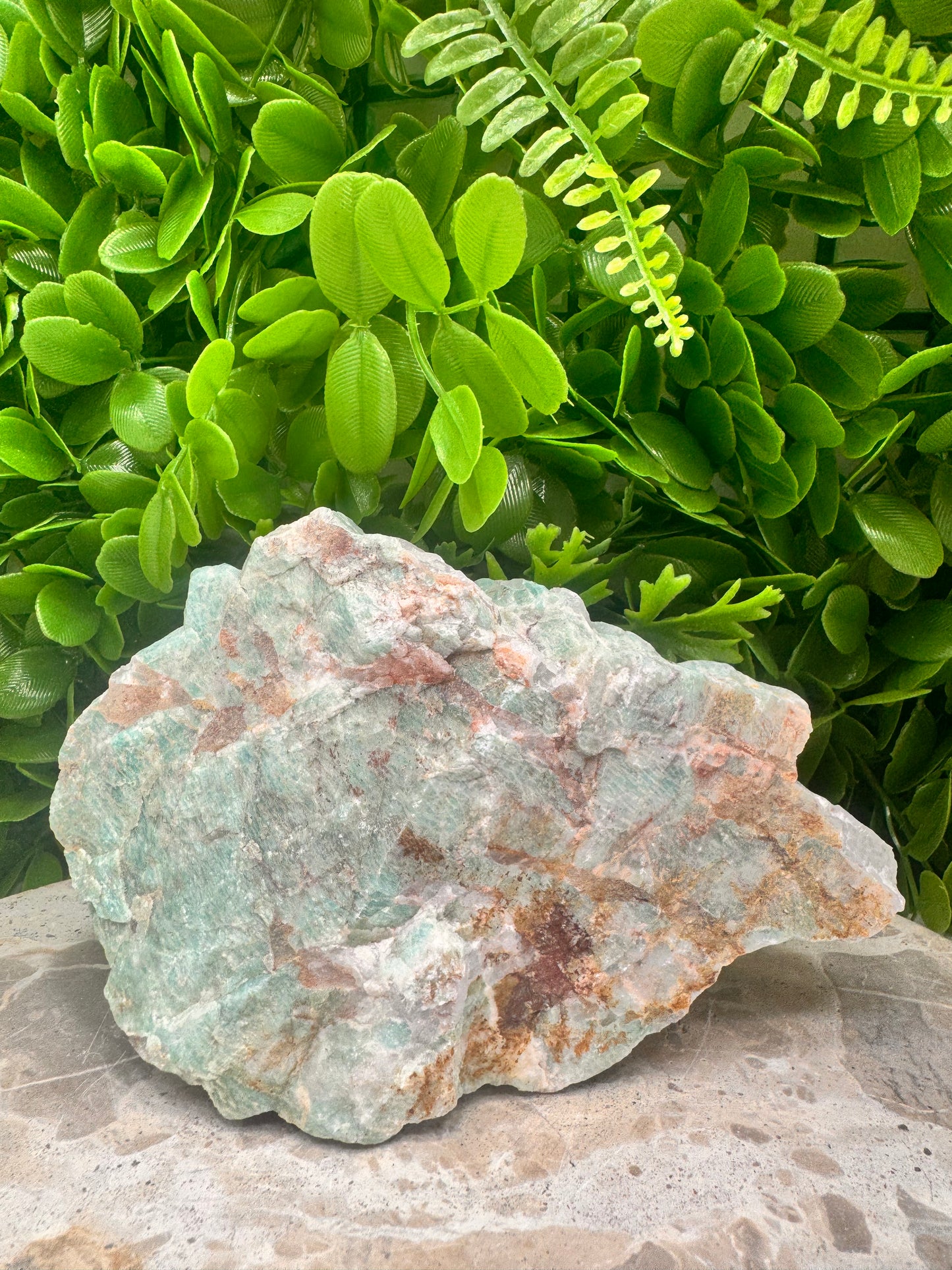 Amazonite Raw Freeform 1014g