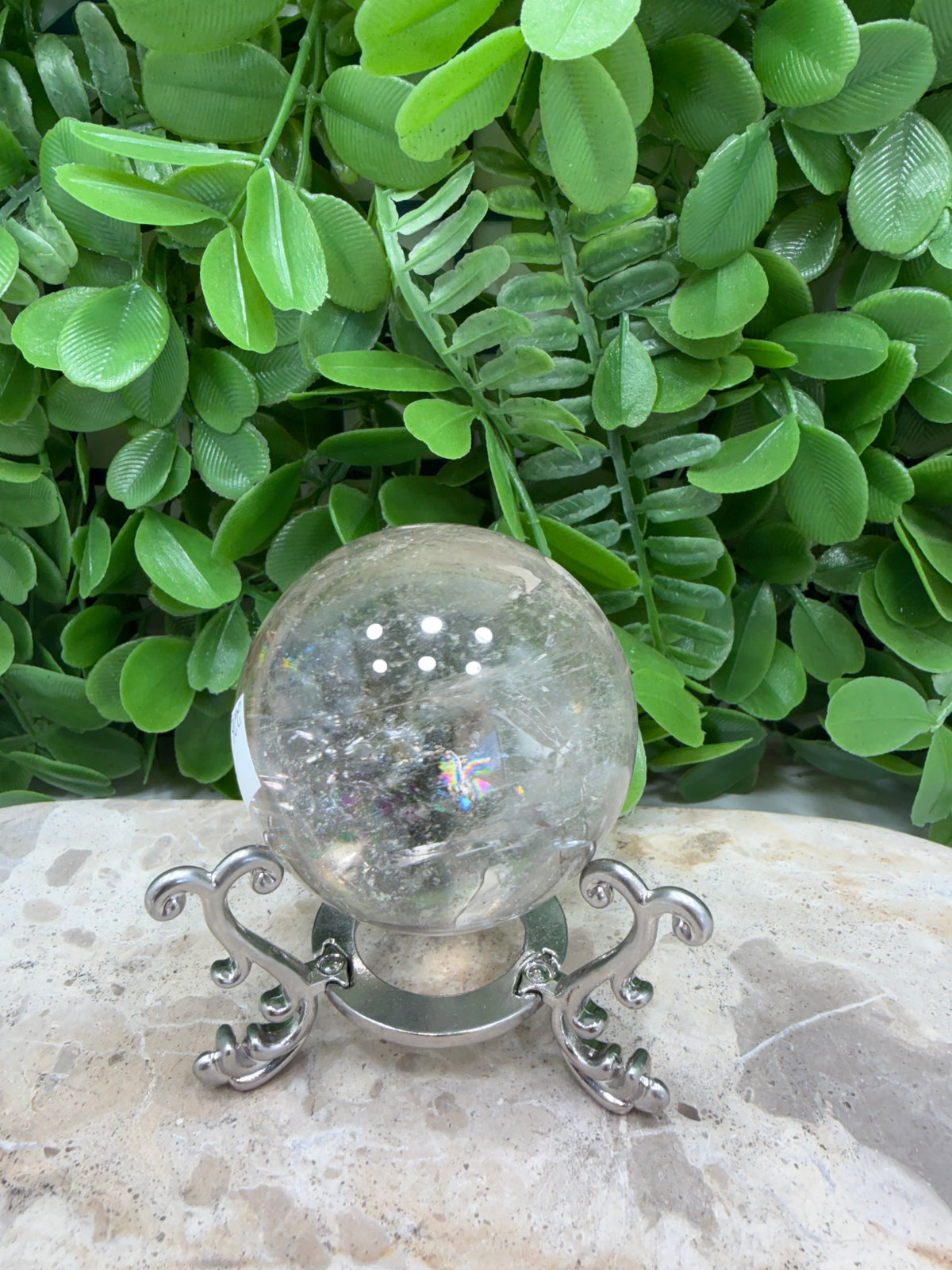 Smokey Quartz Sphere 226g | Grounding • Protection • Calm