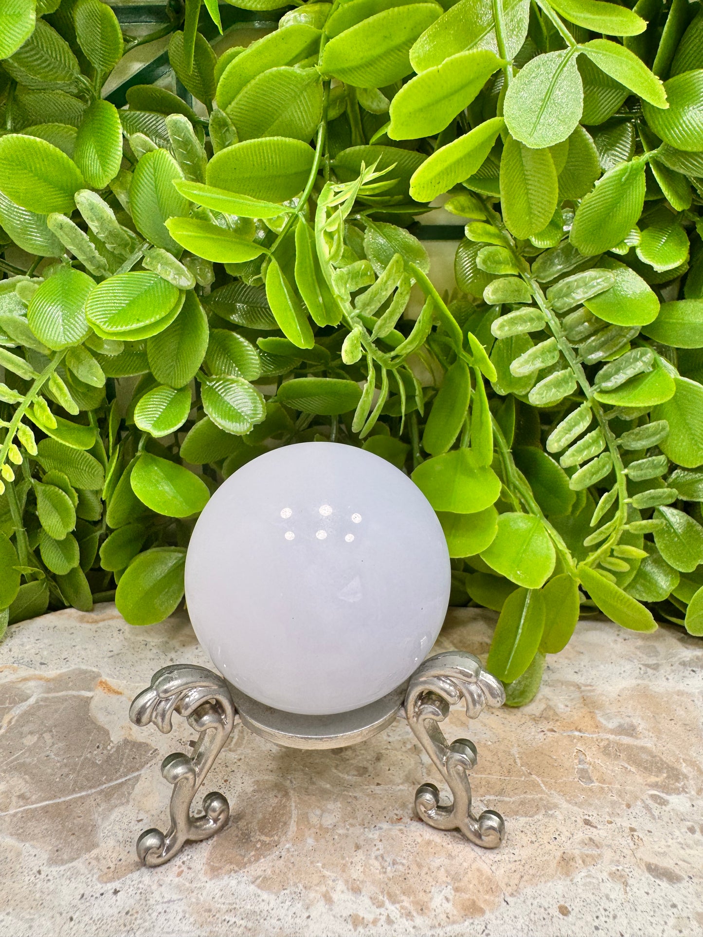 Chalcedony Sphere 198g