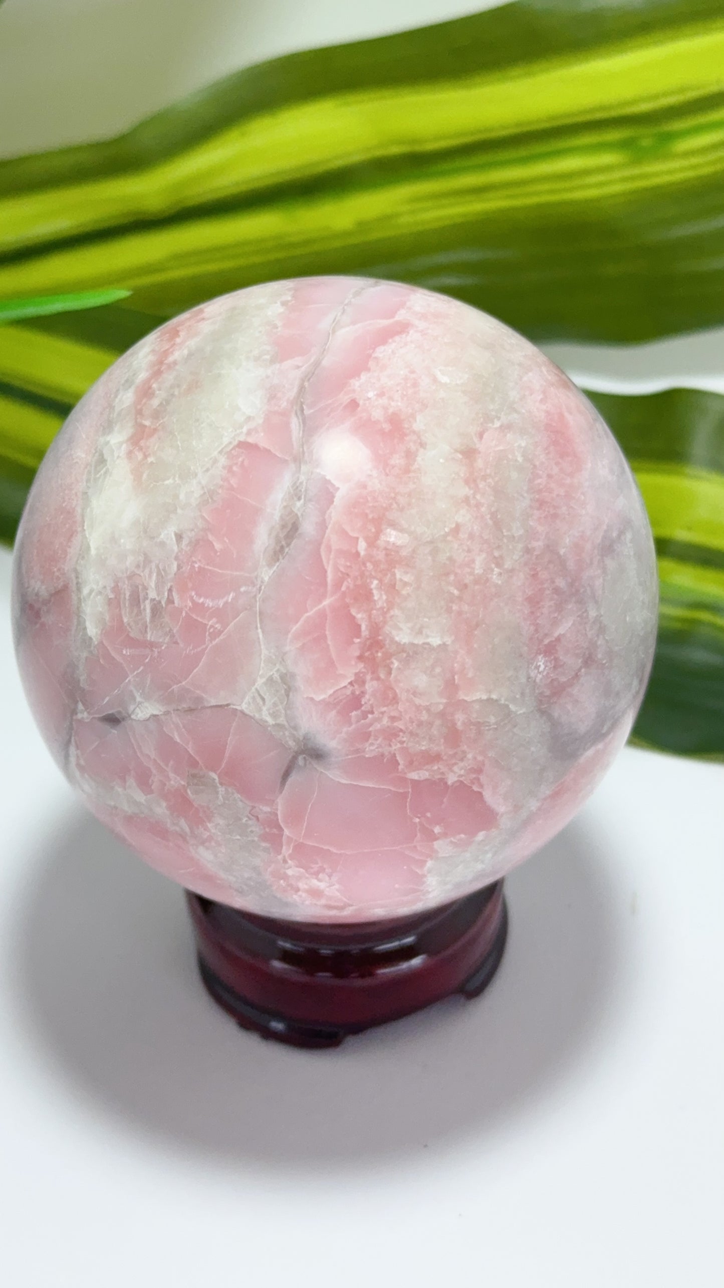 Pink Opal Sphere 524g