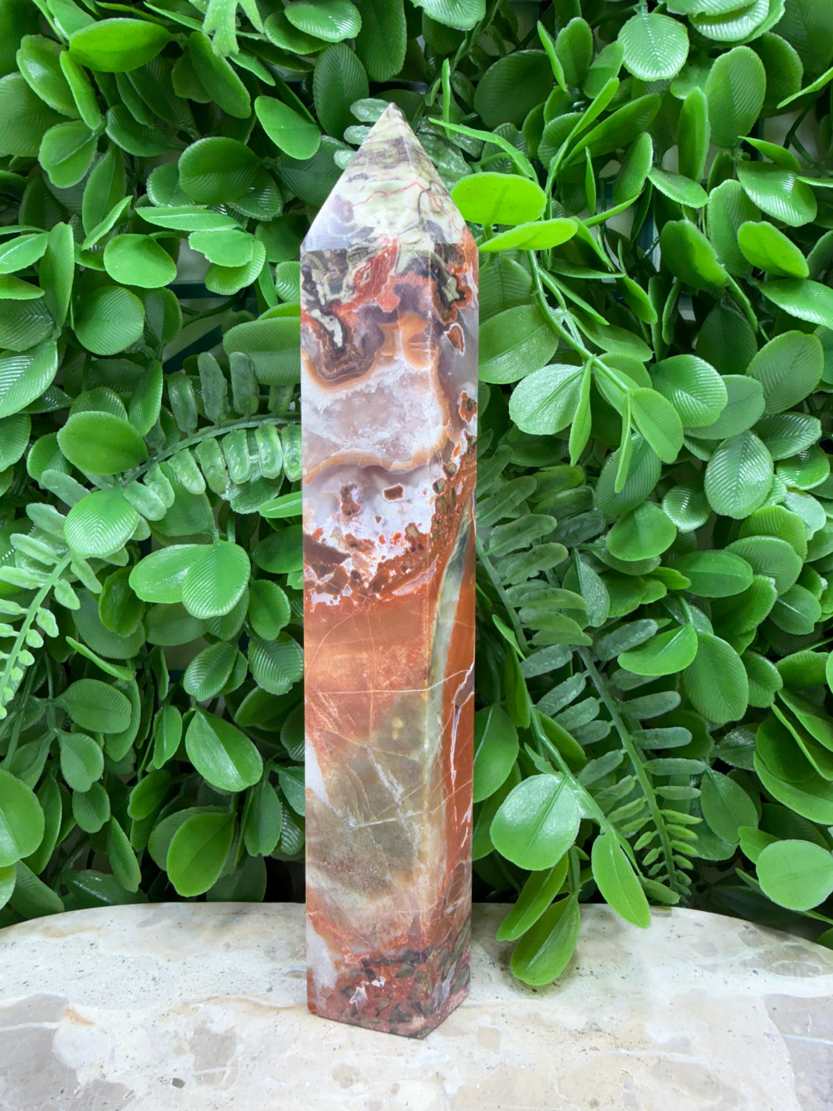 Money Agate Tower | Prosperity • Abundance • Luck